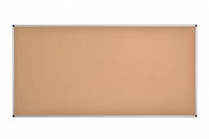 Image of Bi-Office Cork Board 2400x1200 Alum Frame