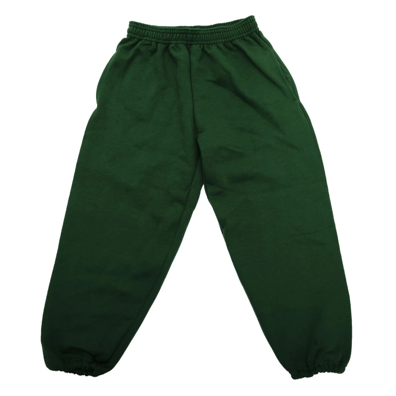 Image of Jerzees Schoolwear Jerzees Schoolgear Jog Pant Jogging Bottoms in Bottle Green Size: Medium Bottle Green Unisex M