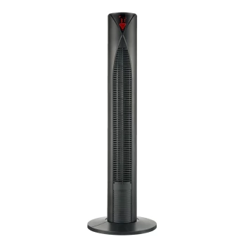 Image of HOMCOM 38" Oscillating Tower Fan Remote Control 3 Speed Modes 12-Hour Timer Ultra Slim Cooling Machine Black - Ф31.5 x H96cm