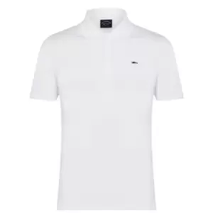 Image of Paul And Shark Logo Polo Shirt - White