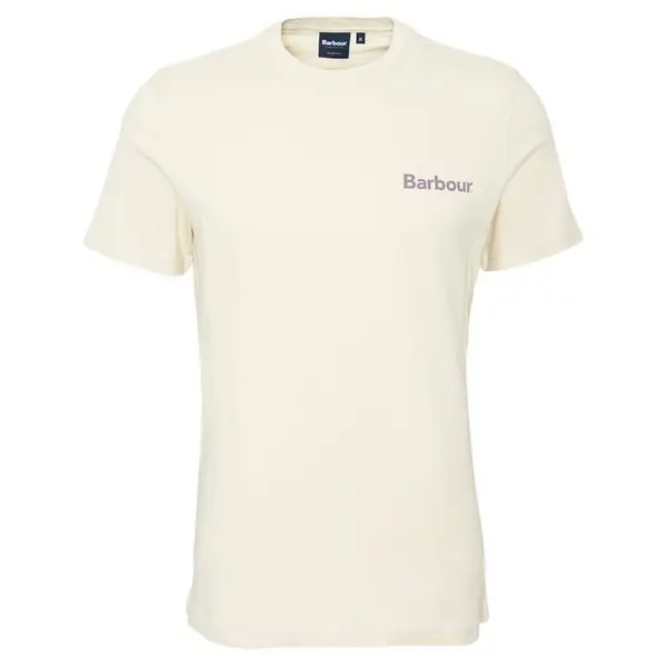 Image of Barbour Hindle Graphic T-Shirt - Beige 2XL
