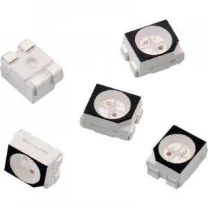 Image of SMD LED multi colour 3528 Red Light green 250 mcd 60 mcd 120
