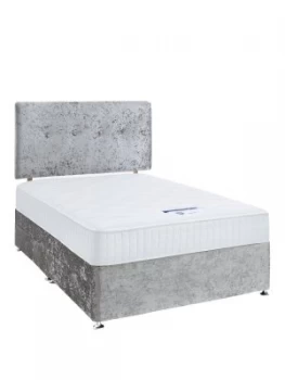 Image of Luxe Collection By Silentnight Francesca 1000 Memory Foam Double Divan Bed With Storage Options Includes Headboard