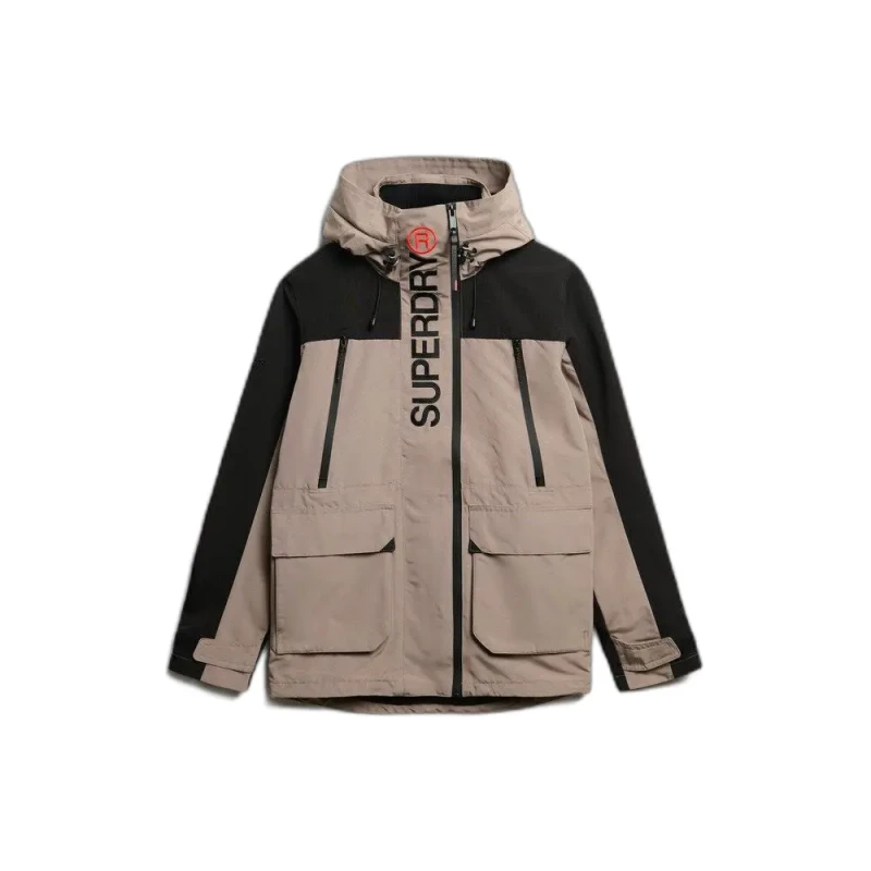 Image of Superdry Windbreaker Superdry Beige Male XL