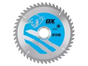 Image of OX Tools OX-TCTW-3003048 OX Wood Cutting Circular Saw Blade 300mm x 30 x 48T ATB