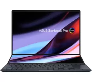 Image of ASUS ZenBook Pro 14 Duo UX8402ZA 14.5" Laptop - Intel Core i7, 512GB SSD, Black