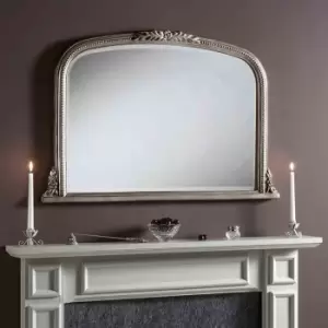 Image of Yearn Mirrors Yearn Regent Overmantle Mirror Silver 102(w)x76Cm(h)
