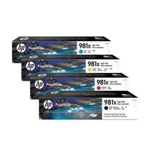 Image of HP 981X Black and Tri Colour Ink Cartridge