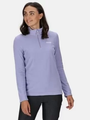 Image of Regatta Sweethart Quarter Zip Fleece, Lilac, Size 10, Women