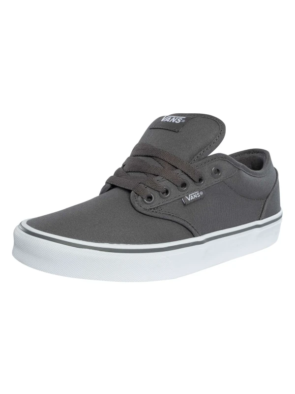 Image of Vans Atwood Canvas Trainers Mens - Grey Grey 7