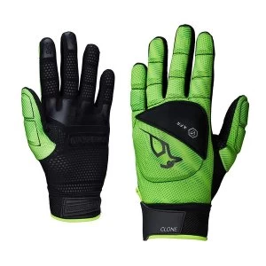 Image of Kookaburra Clone Full Finger Hand Guard Black/Lime Medium LH