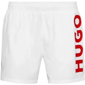 Image of Hugo Abas Swim Shorts - White