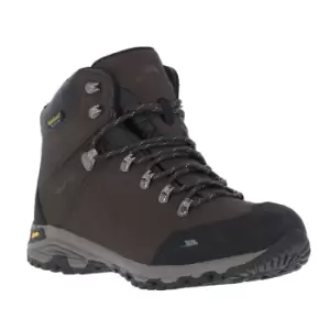 Image of Trespass Mens Gerrard Mid Cut Hiking Boots (9 UK) (Pinecone)