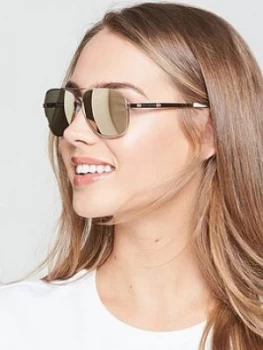 Image of Juicy Couture Aviator Sunglasses Gold Gold Women