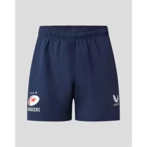Image of Castore Saracens Training Shorts Womens - Blue