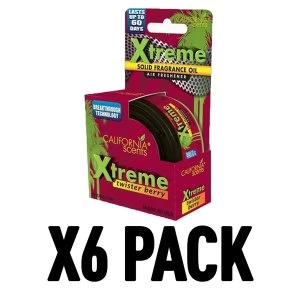 Image of Twister Berry Pack Of 6 California Scents Xtreme Cannister