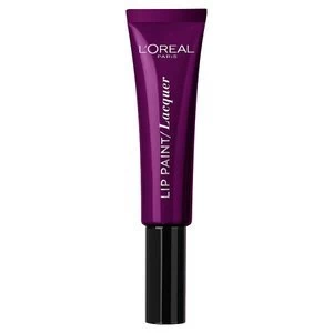 Image of LOreal Infal Lip Paint Vampies 111 Purple Panic Purple Rain