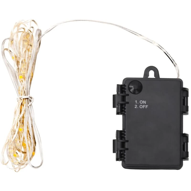 Image of VIDAXL LED String Lights with 66 LEDs and Fan 660cm Vidaxl 8720845544263