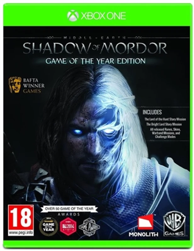 Image of Middle-earth: Shadow Of Mordor Game of the Year XBOX ONE