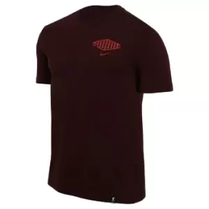 Image of 2022-2023 Liverpool Voice Tee (Burgundy)