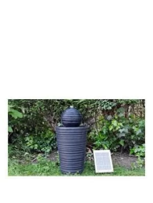 Image of Streetwize Accessories Solar Powered Round Ball Water Fountain