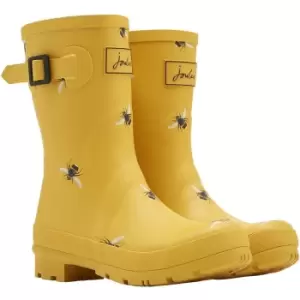 Image of Joules Womens Molly Welly Midheight Printed Wellington Boots UK Size 4 (EU 37, US 6)