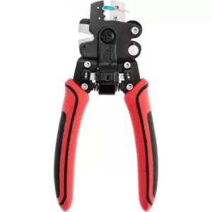 Image of VEVOR Fiber Optic Stripper, 4 in 1 Wire Cutters Pliers, Three Hole Fiber Stripping Plier w/Wire Cutter for Stripping, Cutting and Cleaning, Applied in