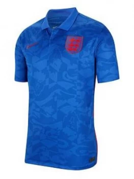 Image of Nike England Away Short Sleeve Stadium Shirt - Blue