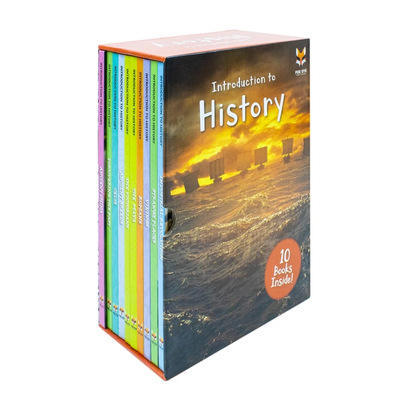 Image of Children Introduction To History For Beginners (Series 1) 10 Hardback Book Collection Set (Ancient China, Strange Places, The Victorians, Vikings & Mo