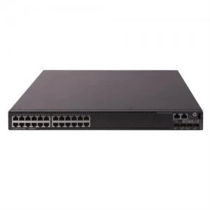Image of HPE 5130 24G PoE+ 4SFP+ 1-slot HI Managed L3 Gigabit Ethernet (10/100/1000) Black 1U Power over Ethernet (PoE)