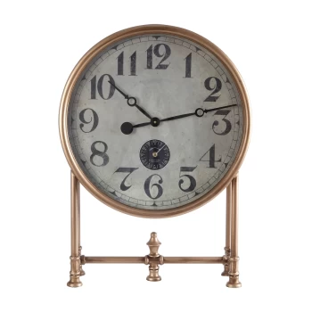Image of Hayden Table Clock - Gold Finish