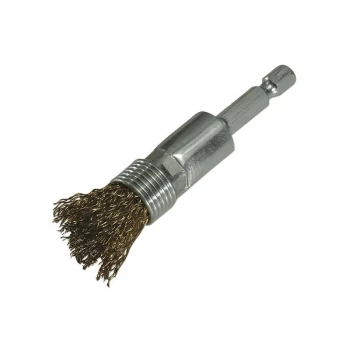 Image of End Brush With Quick Chuck - 15mm - 3149 - Laser