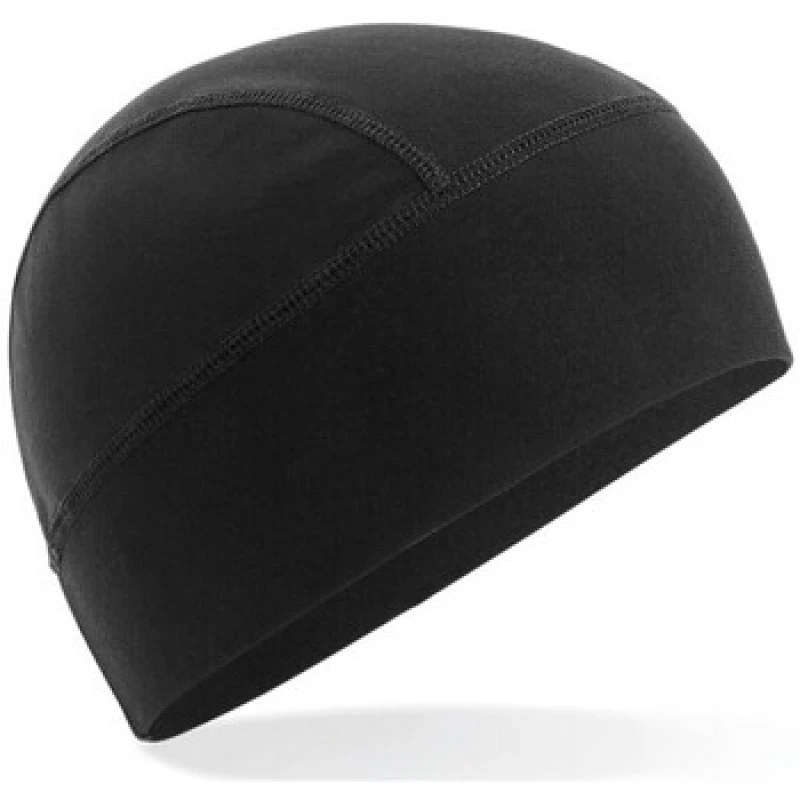 Image of Beechfield Beechfield Sports Tech Softshell Beanie in Black One Size Unisex 5063425315406