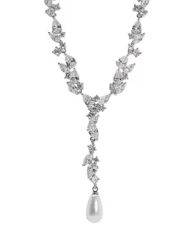 Image of Jon Richard Leah Y Drop Necklace