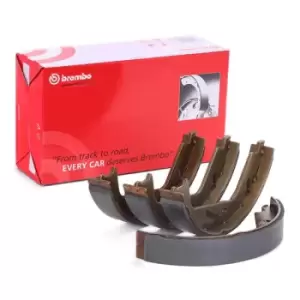 Image of BREMBO Handbrake Shoes ESSENTIAL LINE S 86 511 Parking Brake Pads,Handbrake Pads VOLVO,V70 II (285),XC90 I (275),V70 III (135),V70 I (875, 876)