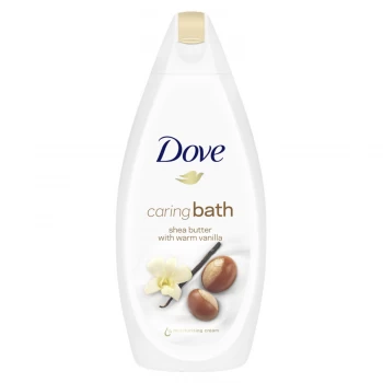 Image of Dove Bath Shea Butter 450ml