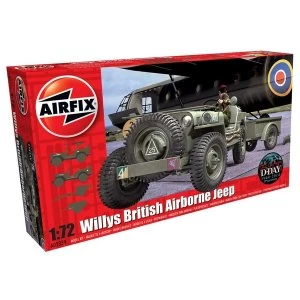 Image of Willys MB Jeep Series 2 Military Air Fix Model Kit