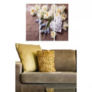 Image of MDF96091186 Multicolor Decorative MDF Painting (3 Pieces)