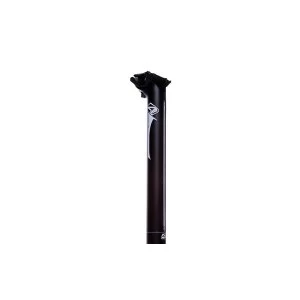 Image of Forza Cirrus Seatpost Black 13mm Offset 31.6 x 350mm