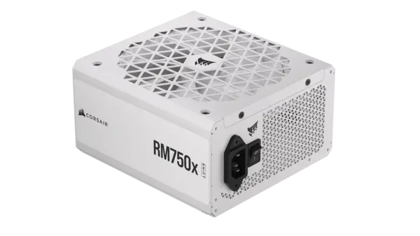 Image of Corsair RM750x Shift White Gold 750W ATX 3.0 Power Supply Unit - CP-9020273-UK