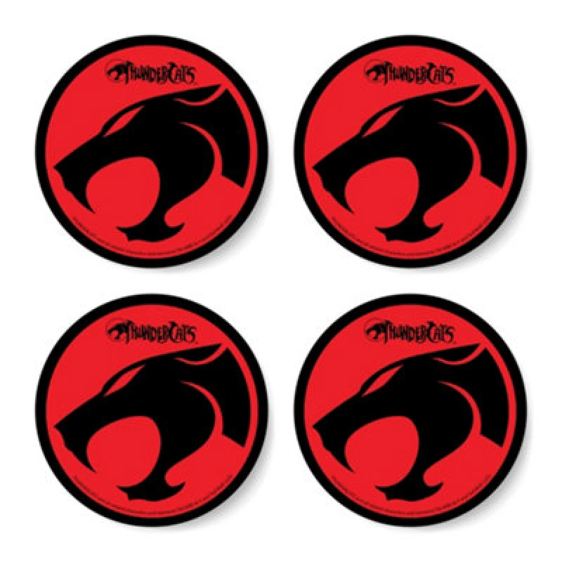 Image of Zavvi Emblem Round Corkbacked Coaster Set