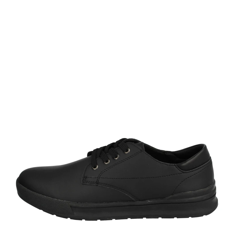 Image of Thomas Blunt Mens 4 Eyelet Smart Causal Lace Up A2216 Black male UK12