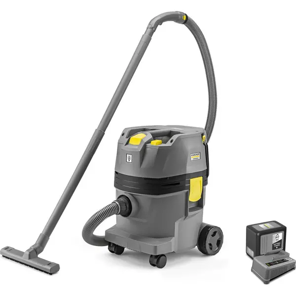 Image of Karcher Professional NT 22/1 Ap Bp L Cordless Wet & Dry Vacuum Cleaner