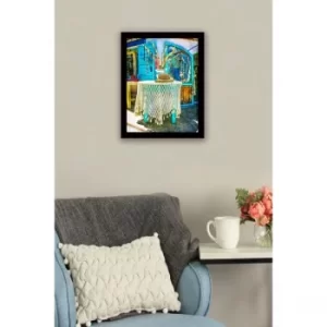 Image of SC0277 Multicolor Decorative Framed MDF Painting