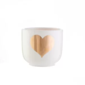 Image of Sass & Belle Mini Gold Heart Planter
