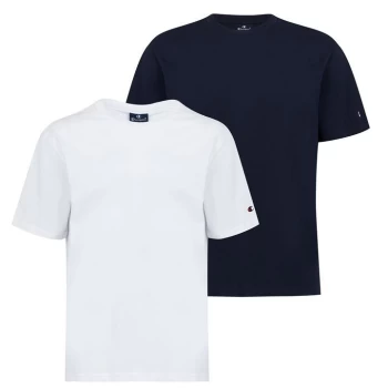 Image of Champion Two Pack Crew Neck T Shirt Mens - White