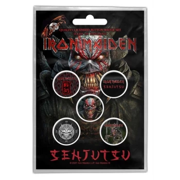 Image of Iron Maiden - Senjutsu Pin Badges