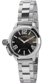 Image of U-Boat Watch Classico Lady 30 Black