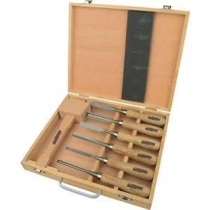 Image of Carving tool set, 7 Piece. Brueder Mannesmann M66107