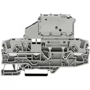 Image of WAGO 2006-1611 2 Conductor 20mm Fuse Terminal Block Grey